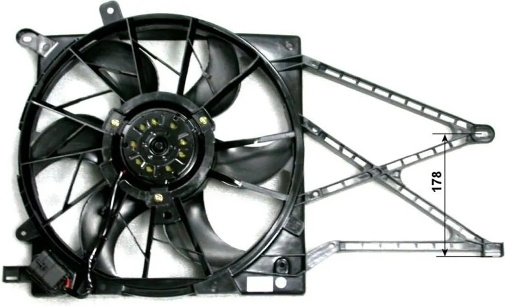 Ventilateur moteur pour Opel Zafira A et Astra G - Système de Refroidissement