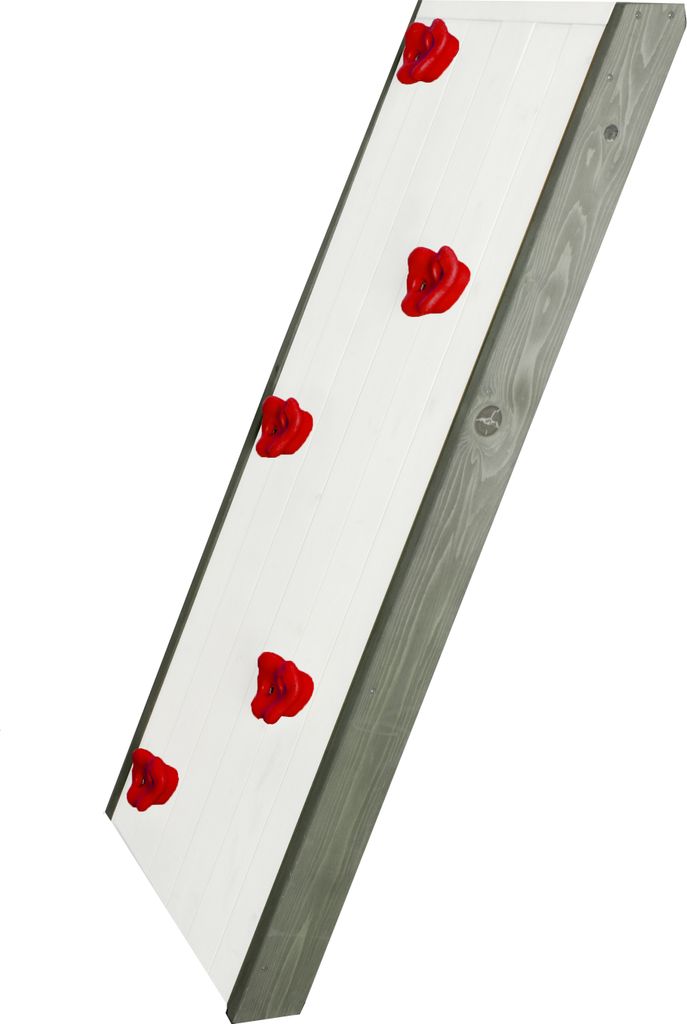 AXI Kletterwand für Spielturm oder Stelzenhaus | Kletterwand aus Holz - 132 cm