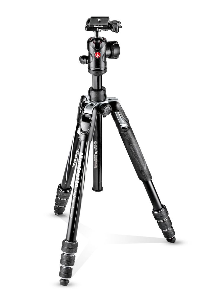 Manfrotto MKBFRTA4BK-BH stativ 3 nohy Černá, stříbrná Obrázek produktu 