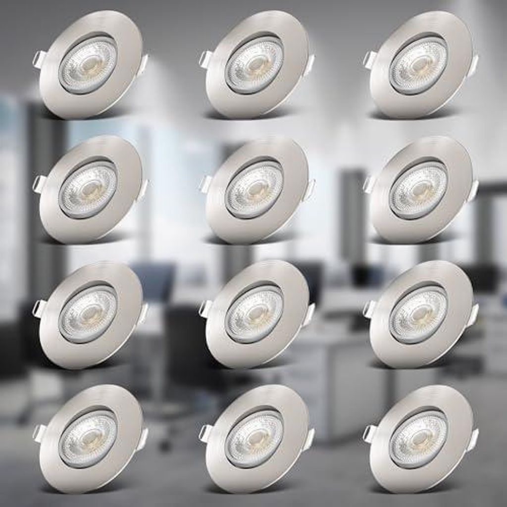 Reflektory sufitowe LED obrotowe reflektory wpuszczane Zdjęcie produktu 