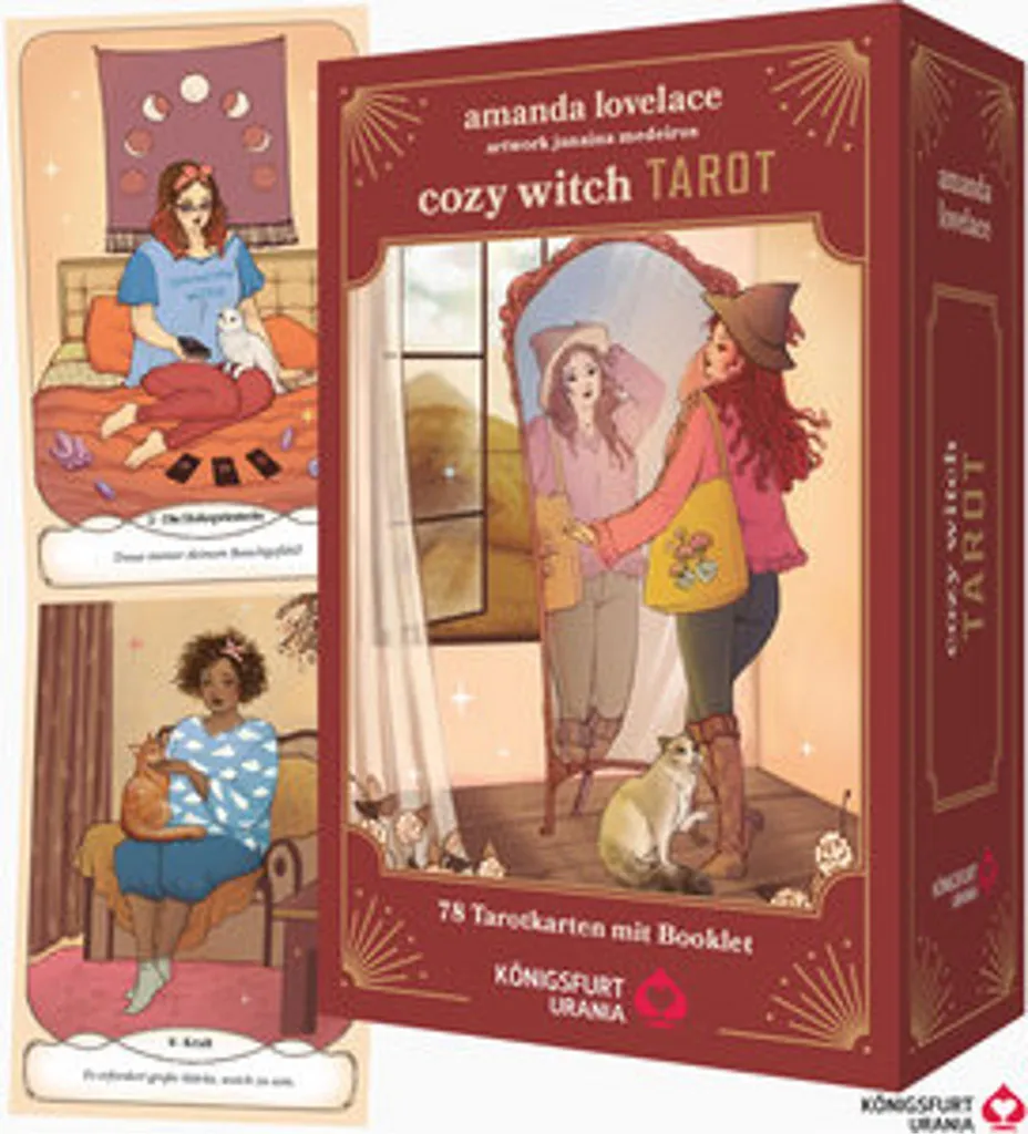 Cozy Witch Tarot : Le jeu de cartes DAS Tarot pour les jeunes sorcières