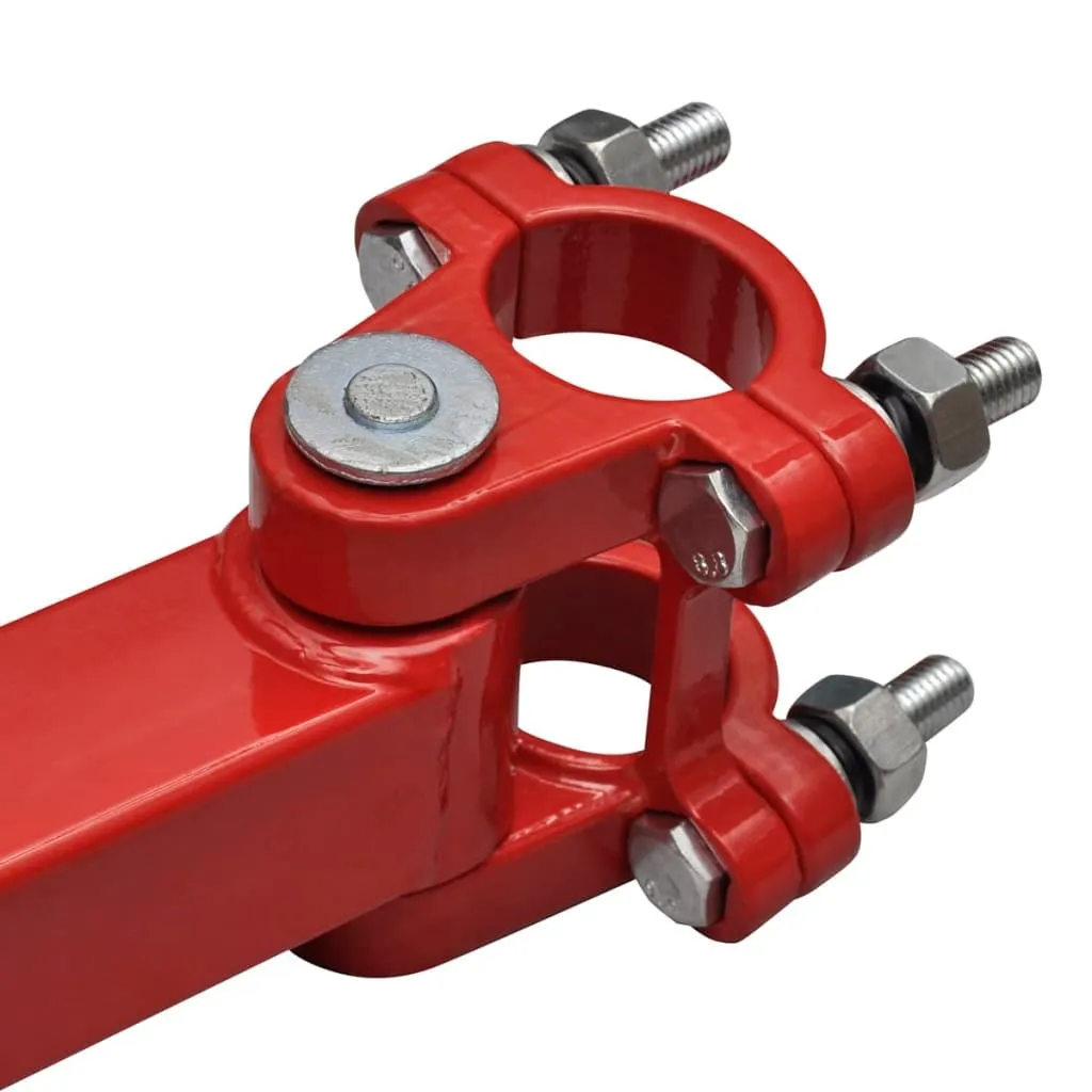 Mât de levage orientable 600 kg vidaXL avec bras en acier renforcé 75cm - 2
