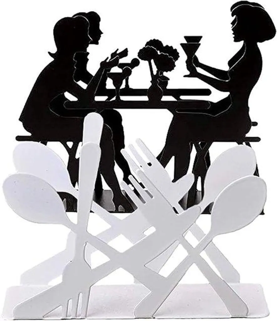 Support serviette en papier design pour pique-nique et repas extérieur
