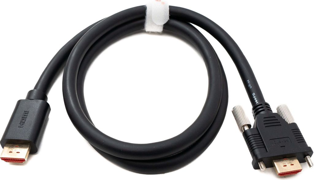 HDMI 2.0 Kabel 100 cm Typ A Stecker zu Stecker anschraubbar 85212995