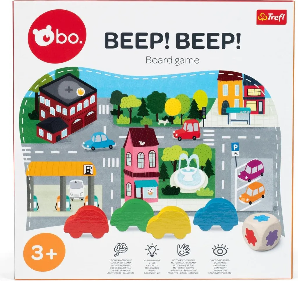 Jeu de société Bip ! Bip ! interactif pour famille de 2 à 4 joueurs