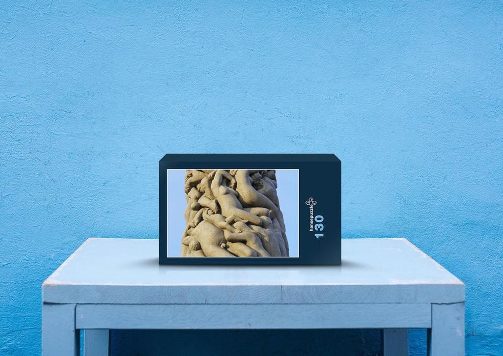 hansepuzzle 72549 - Denkmal Puzzle, 130 Teile, Hintergründe, 28,7 x 20,0cm mit hochwertiger Aufbewahrung, Kartonbox und wiederverschließbarem Beutel