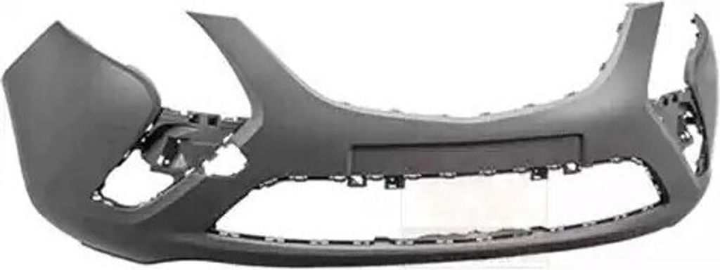 VAN WEZEL Stoßstange Stoßfänger für OPEL ZAFIRA TOURER C (P12) Grundiert Glatt Grau 3872574