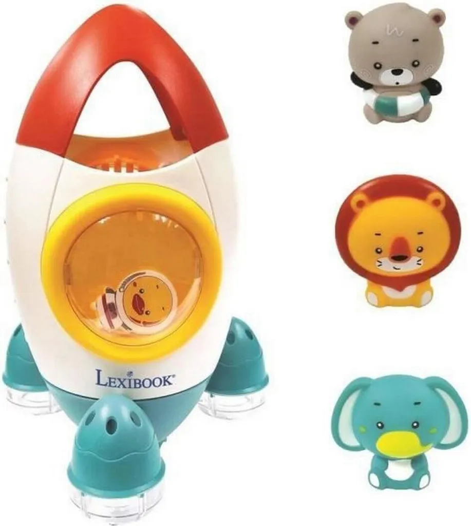 Jouets pour le bain Lexibook 4 pièces amusants pour bébé et enfant