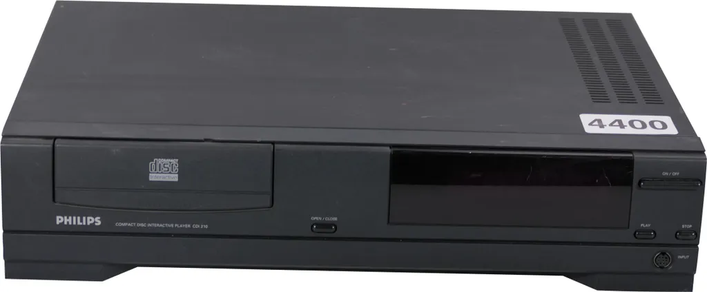 Lecteur CD-i Philips 210/40 avec Sortie Vidéo Haute Fidélité Vintage
