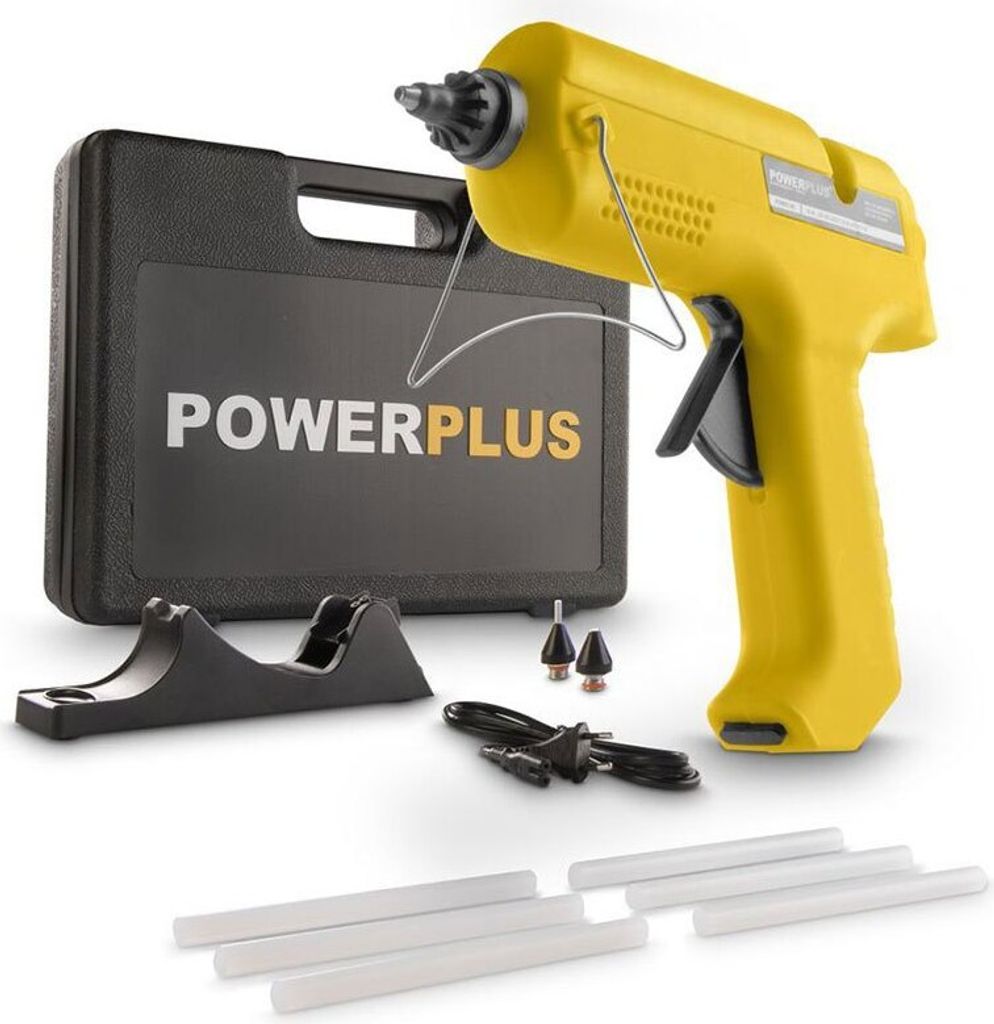 Pistolet à colle Powerplus sans fil + 6 bâtons de colle + Image du produit 