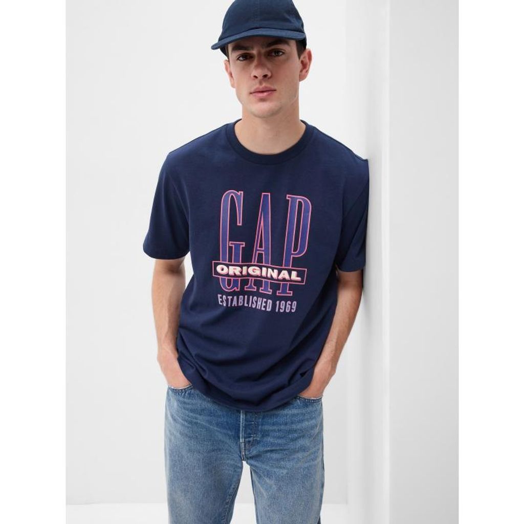 GAP T-Shirt mit markantem Logo 664006-04__S