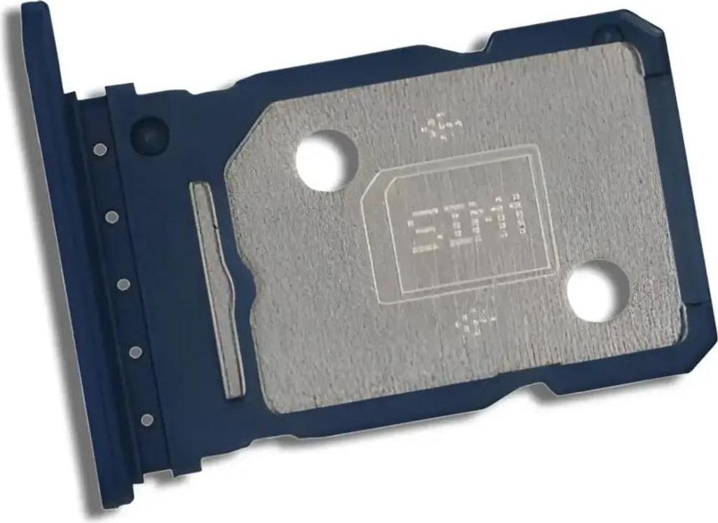 Ersatz Dual-SIM-Kartenhalter Tray Slot Fach für Nothing Phone 2a (A142) Blau