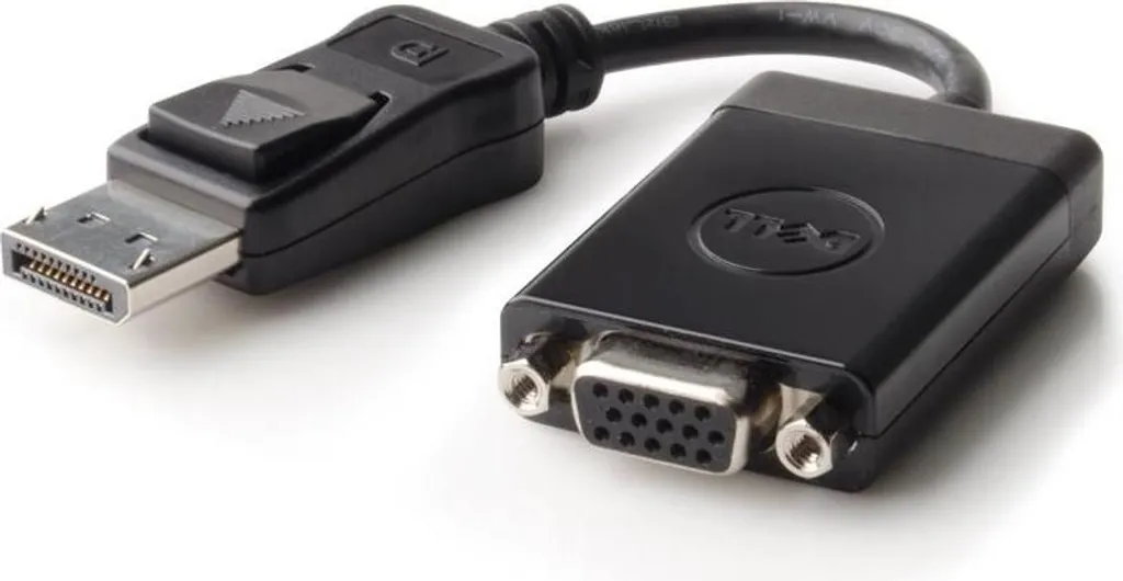 Adaptateur DisplayPort vers VGA pour Connecter PC Dell à Vieux Moniteur