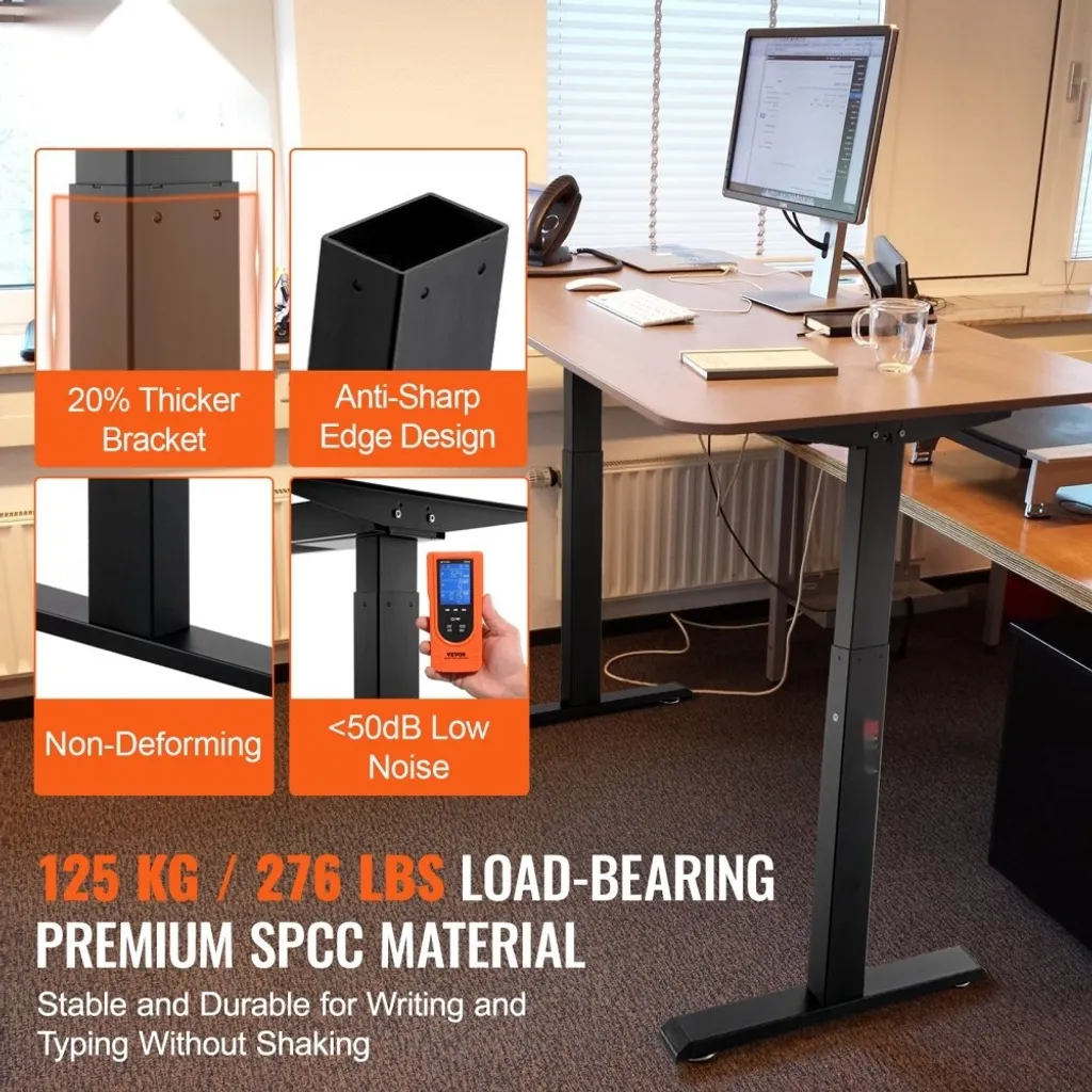 Base de table réglable en hauteur électrique pour poste de travail - 2