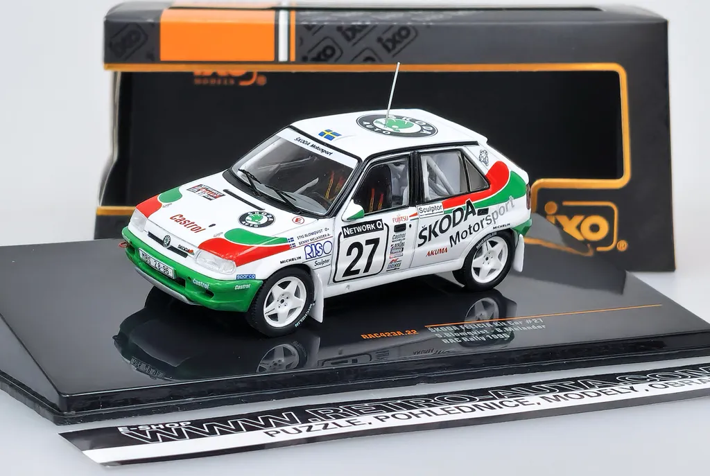 Škoda Felicia Kit Car No.27 RAC Rally 1996 IXO 1:43 - Miniature Rallye