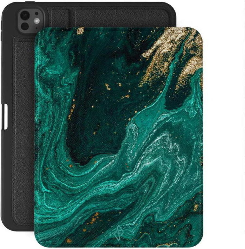 Burga – Folio iPad Pro 11 5. gen (smaragd)