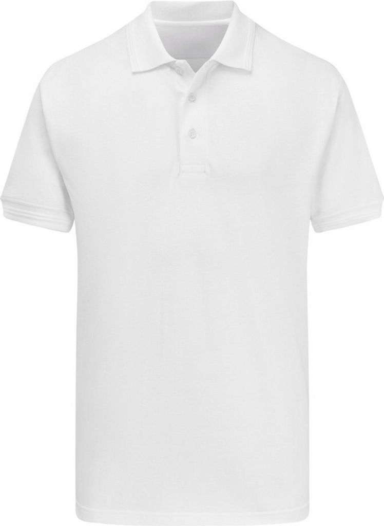 Ultimate - Poloshirt für Herren/Damen Uni BC4674 (S) (Weiß)