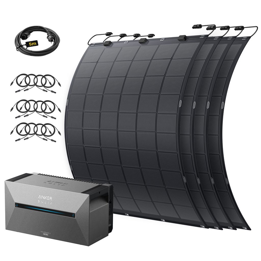 Balkonkraftwerk mit Speicher (900W | 1600Wh), Anker SOLIX Produktbild 