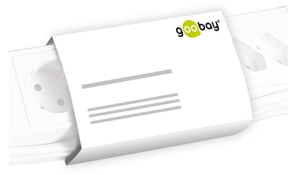 Goobay 45193, 3 m, Vnitřní/venkovní, Typ F, Odolné vůči Obrázek produktu 
