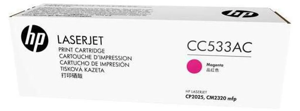 Toner Magenta CC533A pour imprimer vos documents pro sur HP CP2025