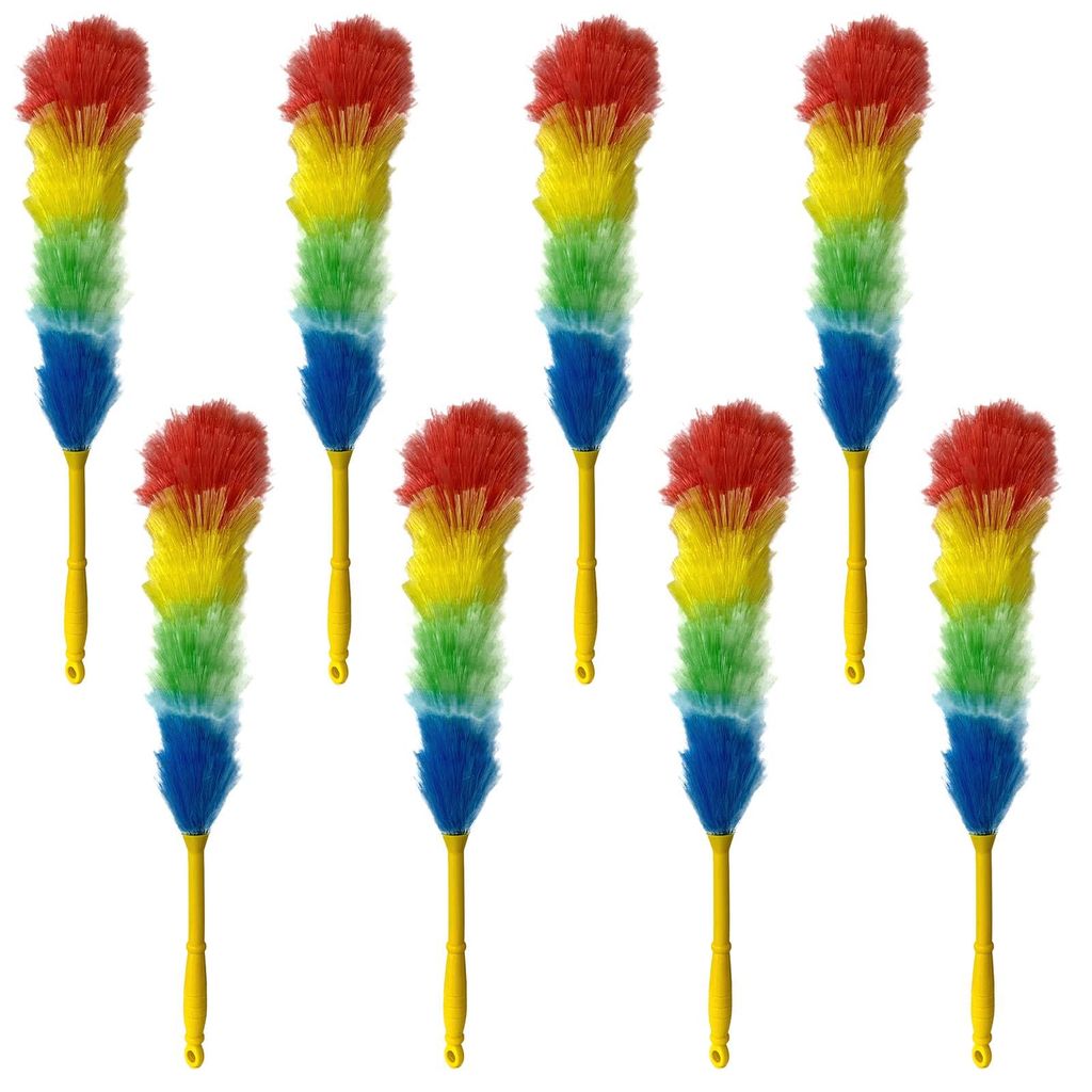 8 Stück Staubwedel 58 cm Staubwischer Handstaubwischer Produktbild 