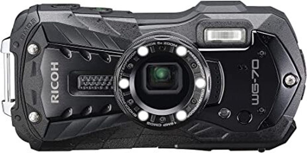 Ricoh WG-70 Kompaktkamera 16 MP CMOS 4608 x 3456 Bildpunkte Produktbild 