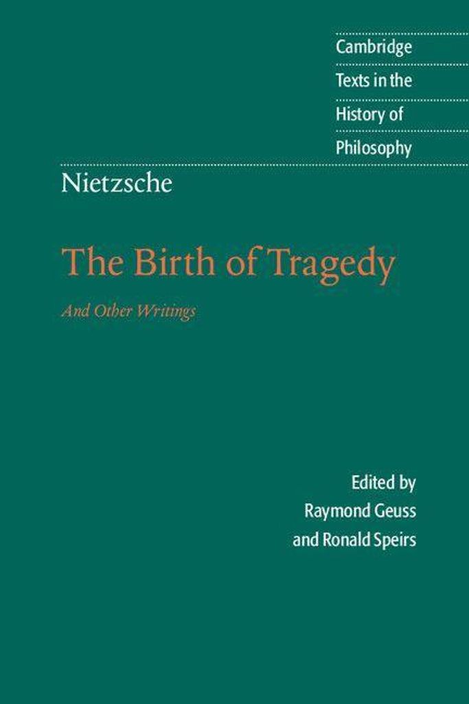 Birth Of Tragedy & Other Writings – Lingua: Inglese
