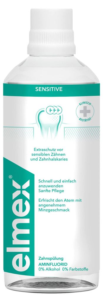 elmex 388260 elmex SENSITIVE Mundspülung 400 ml Productafbeelding 