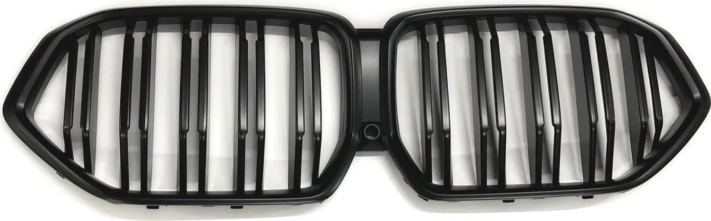 Calandre Frontale Sport Noir Mat pour BMW G06 X6 Look Doppelsteg Pack M