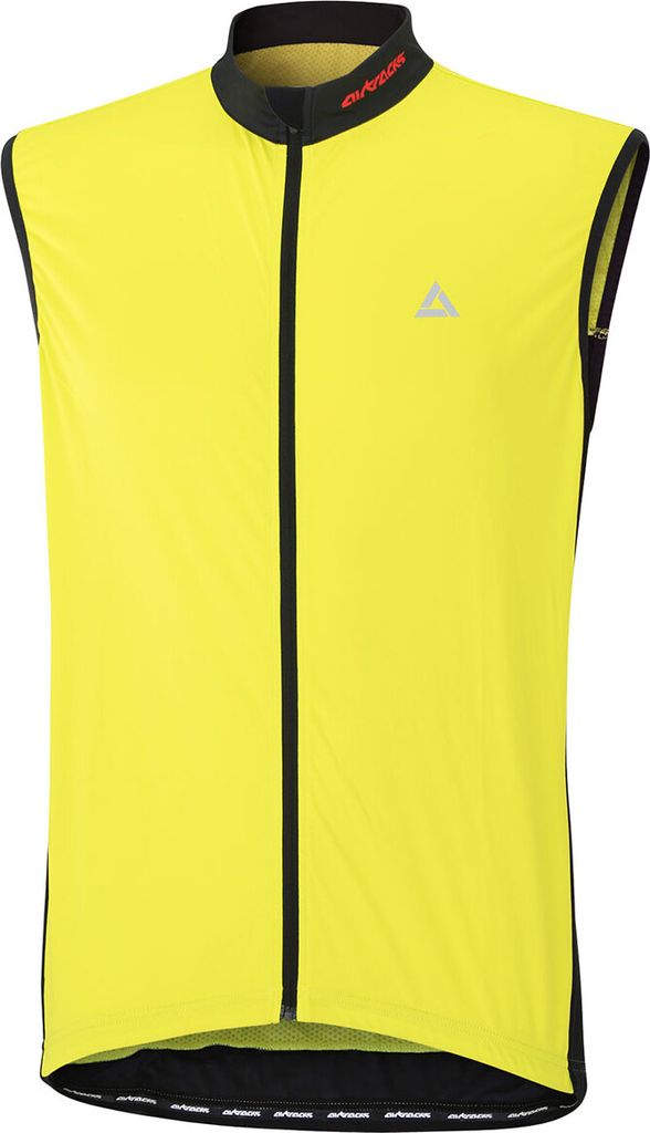 Airtracks Herren Fahrradtrikot Ärmellos Comfort Line ( Neon XL ) Radtrikot kurzarm - Jersey atmungsaktiv mit Quick Dry & Anti-UV