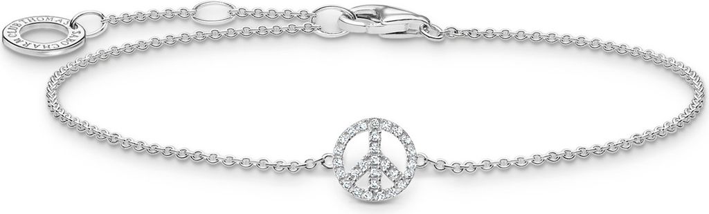 Thomas Sabo Femmes-Bracelet Love Bridge Argent Sterling 925 Oxyde