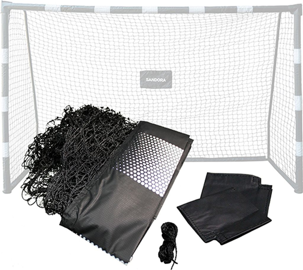 Sandora 22141 Ersatznetz für Fußballtor Hattrick XL 300x200x120