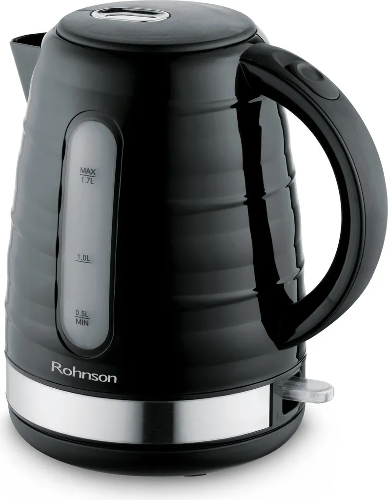 Bouilloire en Verre Rohnson R-7026 - Appareil de Cuisine 2200W Sans BPA