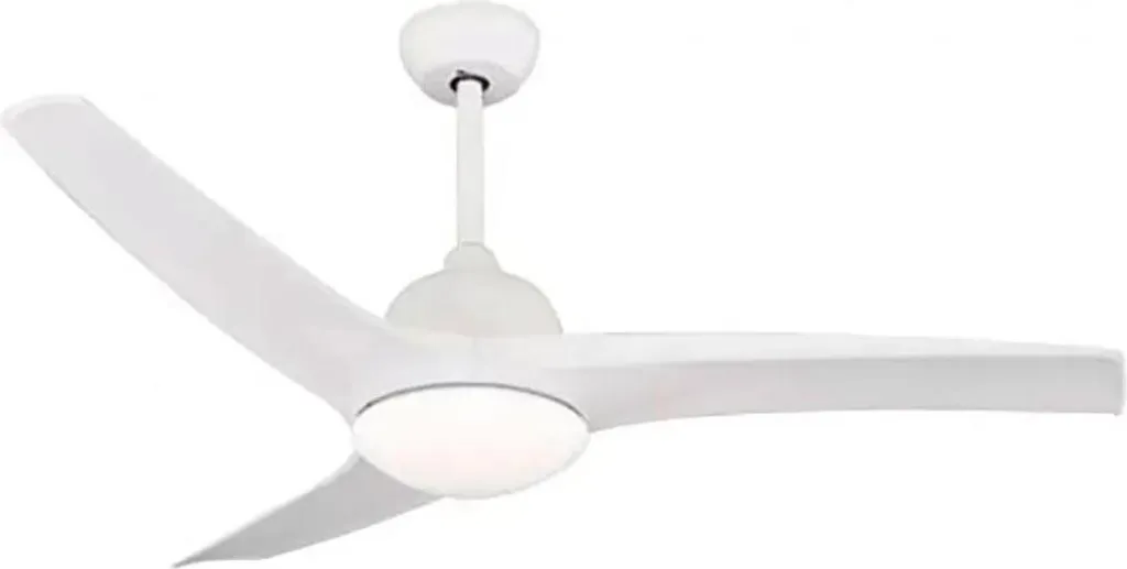 Grand ventilateur de plafond avec lampe LED et télécommande Orbegozo 132cm