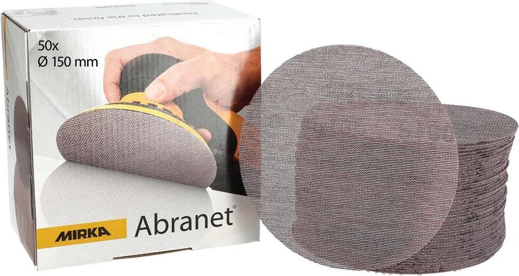 Haftschleifscheibe ABRANET Grip 150mm K.80 Produktbild