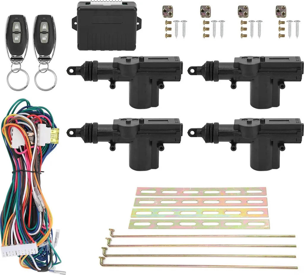 Kit Verrouillage Centralisé à Distance 12V avec 2 Télécommandes et LED - 2