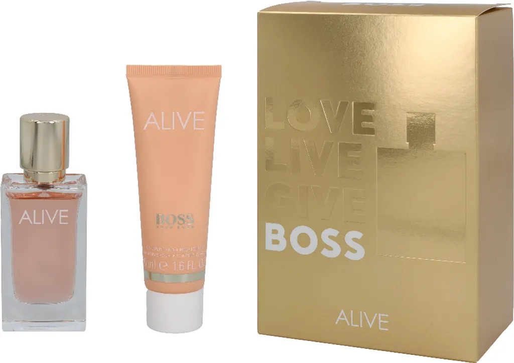 Coffret Cadeau Parfum Hugo Boss Alive Eau de Parfum et Soin Corps Hydratant - 5