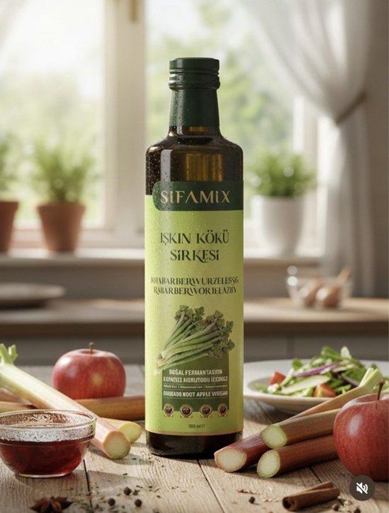 Sifamix – Natürlich fermentierter Işkın-Wurzel Essig aus Produktbild 