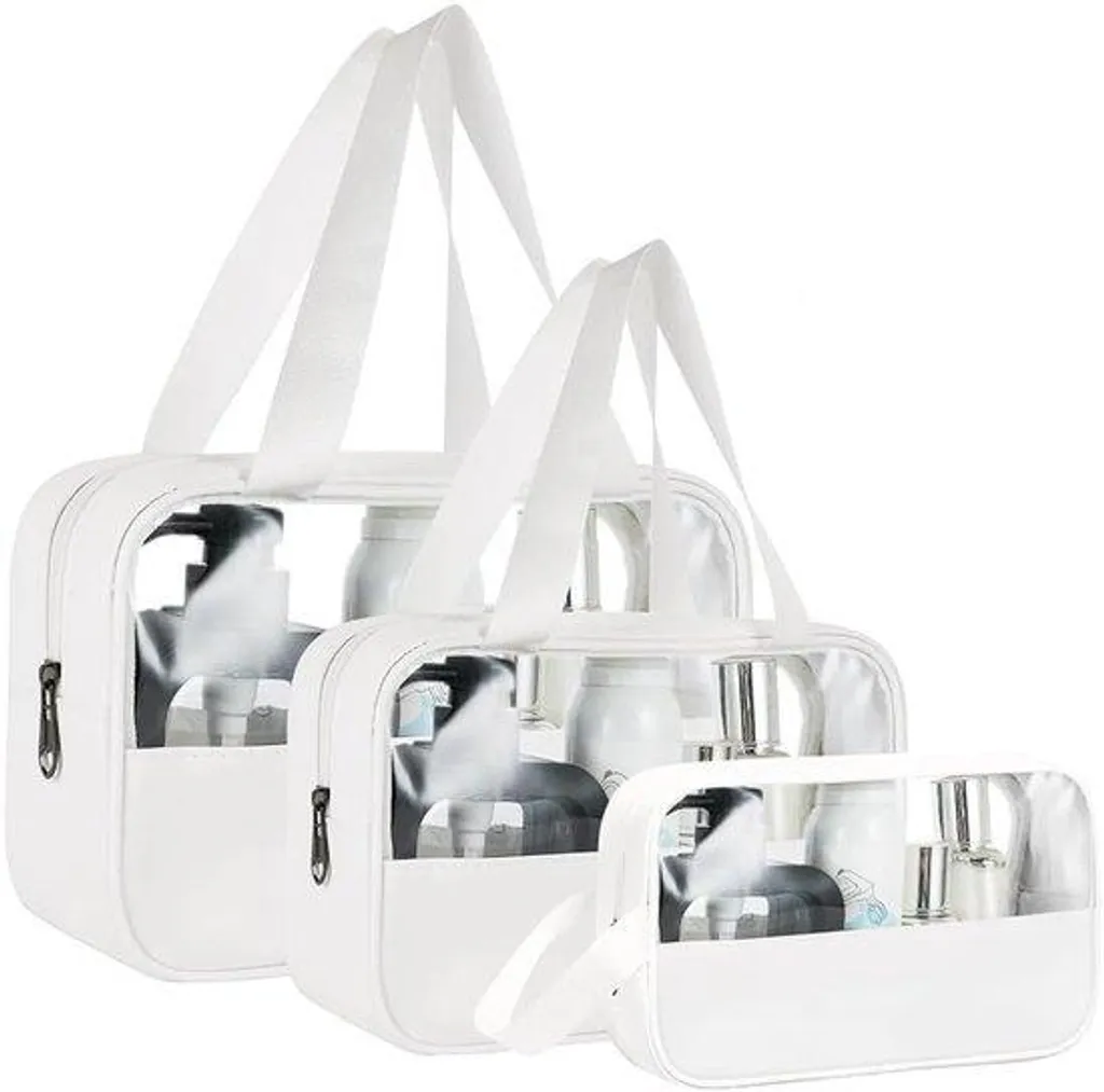 Trousse maquillage transparente étanche : finies les fuites de liquide
