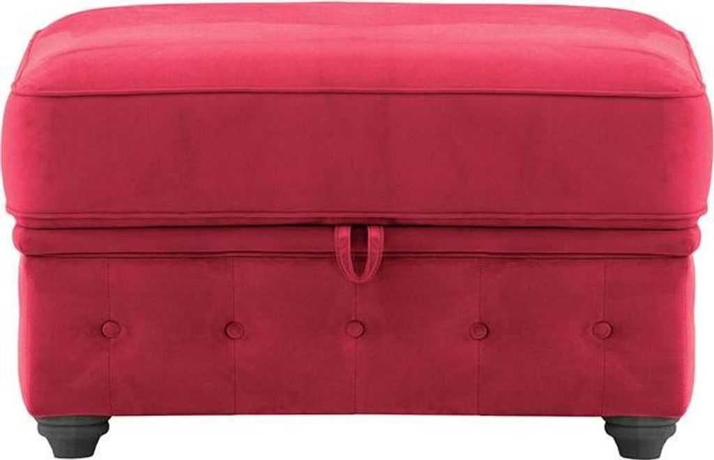 Chesterfield Borneo Aufbewahrungshocker-Velluto 7-black
