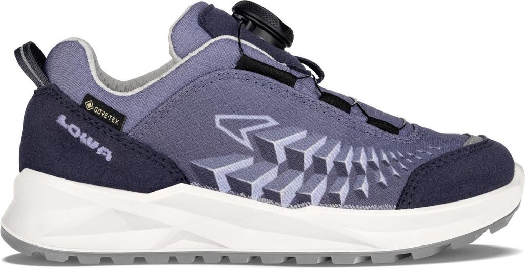 Lowa FERROX GTX LO JR Multifunktionsschuh Wanderschuh Kinder lila 24