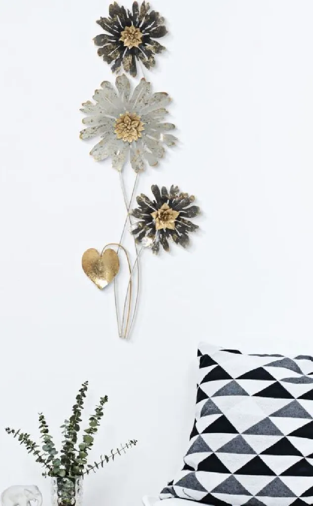 Objet Déco Mural pour Salon Panneau Simply Mauro Ferretti Multicolore 88cm - 5