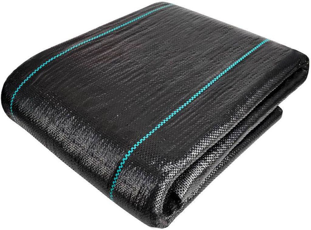 Gartenvlies 100g 100m X 2m Bodengewebe Bändchengewebe Unkrautfolie