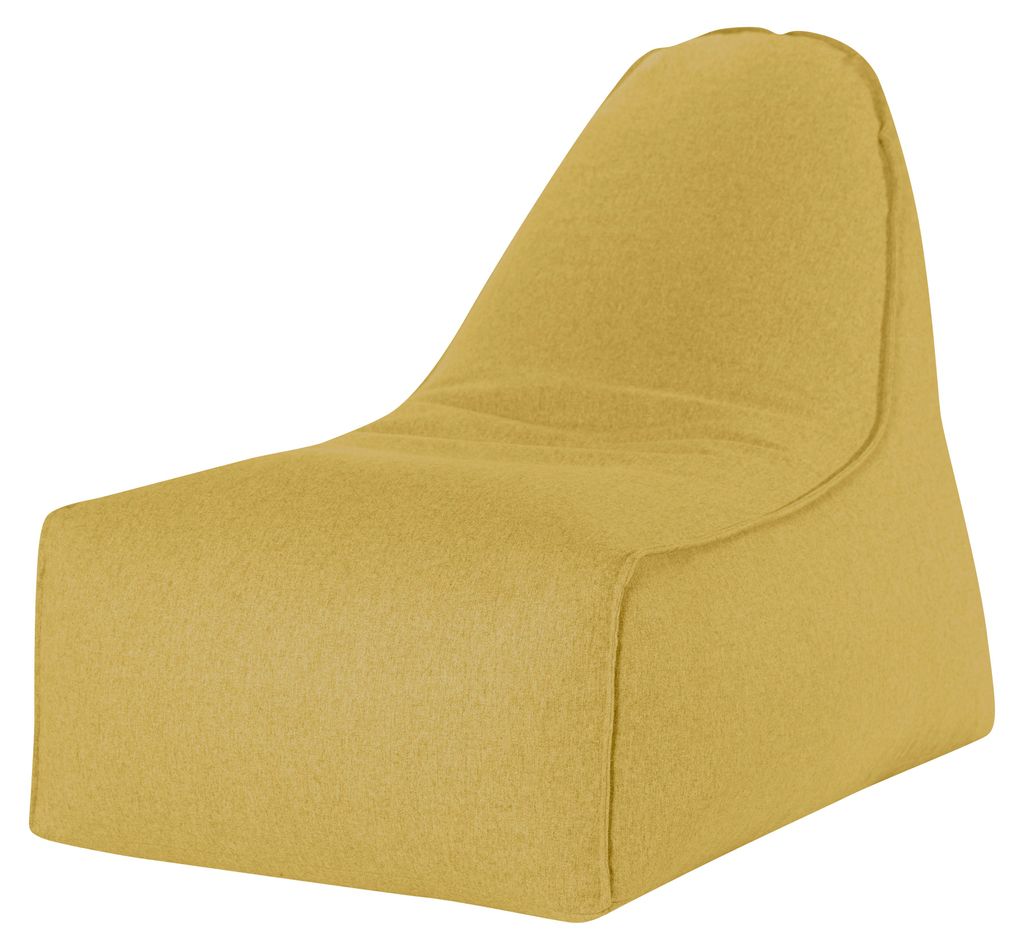 Sitzsessel Sitting Point Boogie Felt ca. 280 Liter senfgelb 100x70x80 cm
