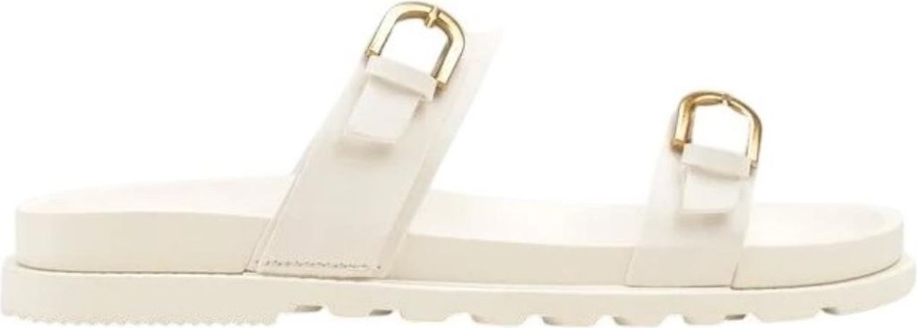 Damen Slipper Leichte Sandalen zum Garten Hausschuhe Rilevenn Weiß Gr.38