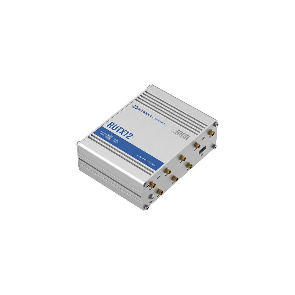 TELTONIKA RUTX12 Dual LTE CAT 6 Industrie Router Produktbild 