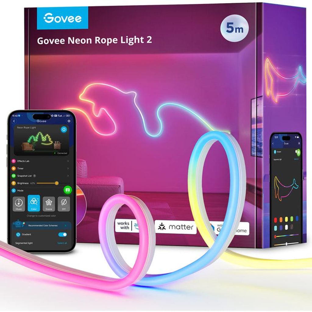 Govee H61D5301-OF-EU, Inteligentne światło paska, Wi-Fi, Zdjęcie produktu 