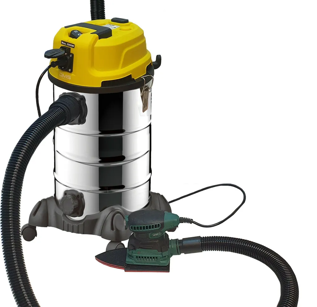 Aspiratore Industriale 4 in 1 DMS NTSC-30Y 2300W Giallo Professional - 4