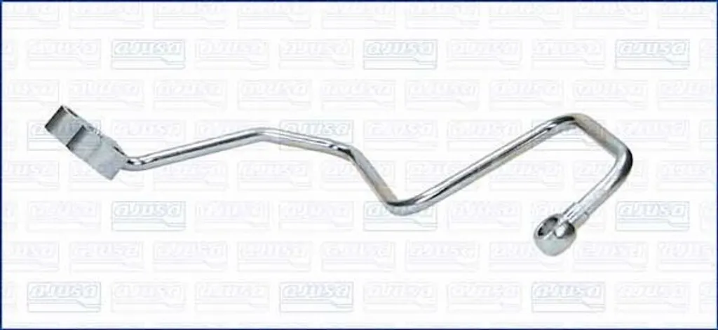 Conduite d'huile turbo AJUSA OP10086 robuste pour Mercedes NG et O 301