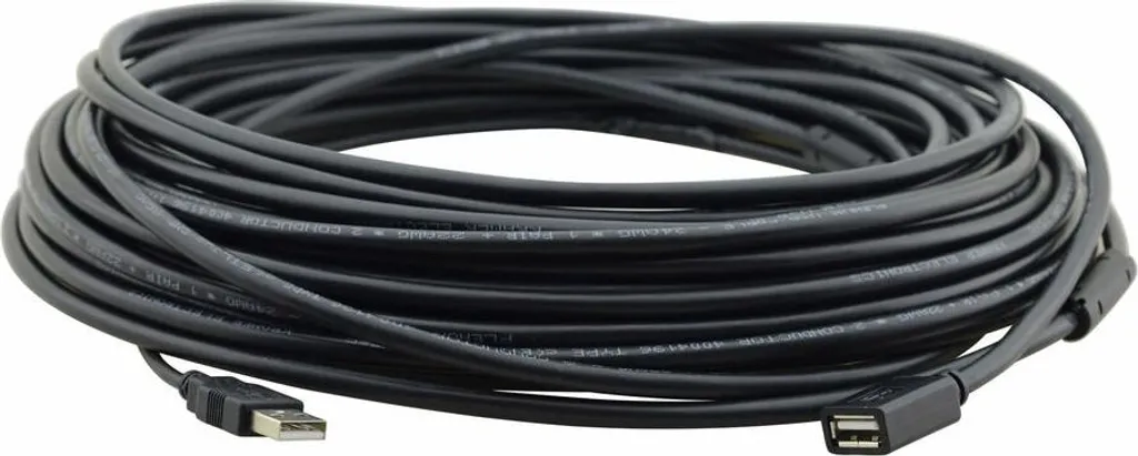 Câble Micro USB Kramer 96-0211015 Noir pour Bureau et Usage Intensif